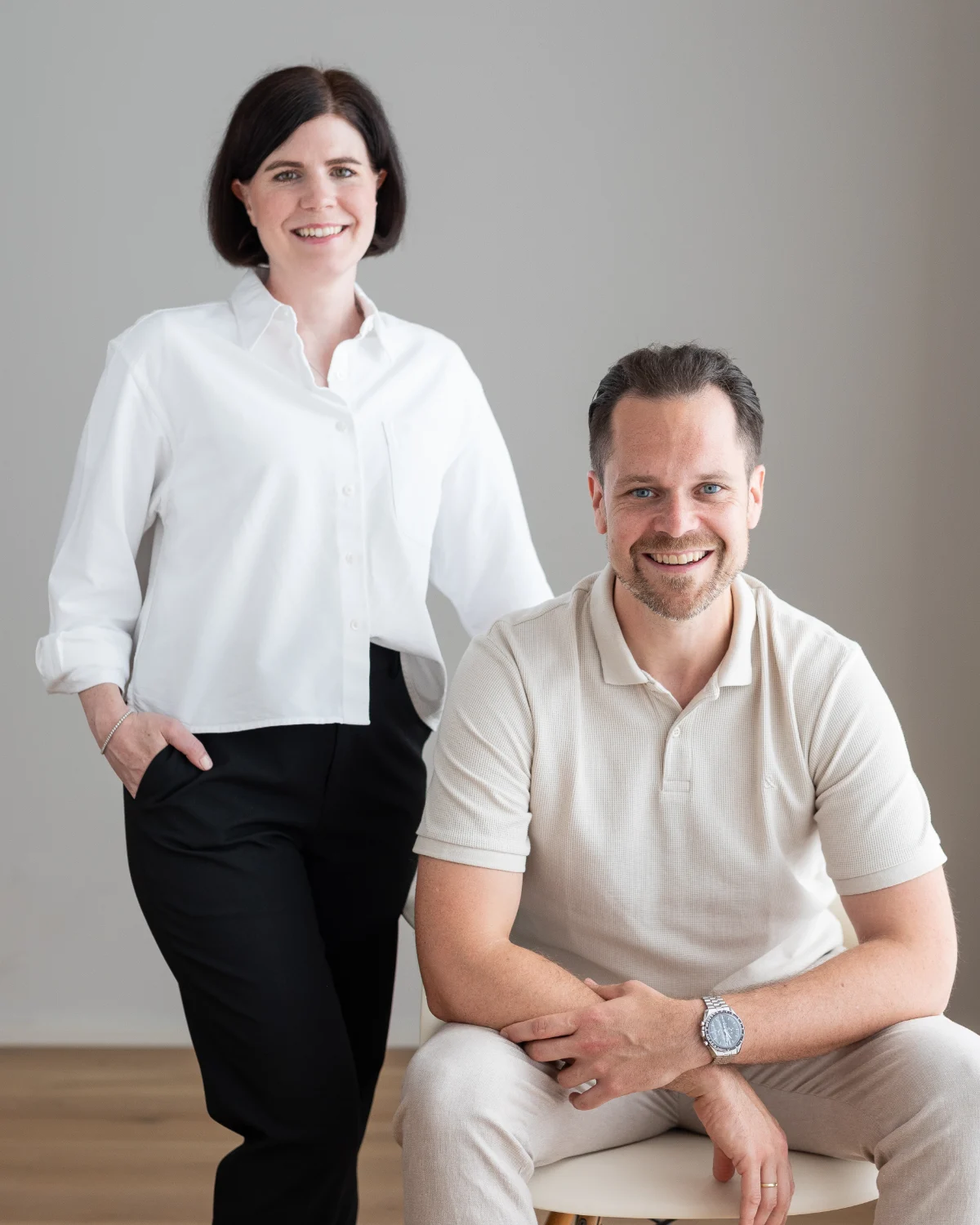 Vanessa und Tobias, Gründer:innen von Palmeum
